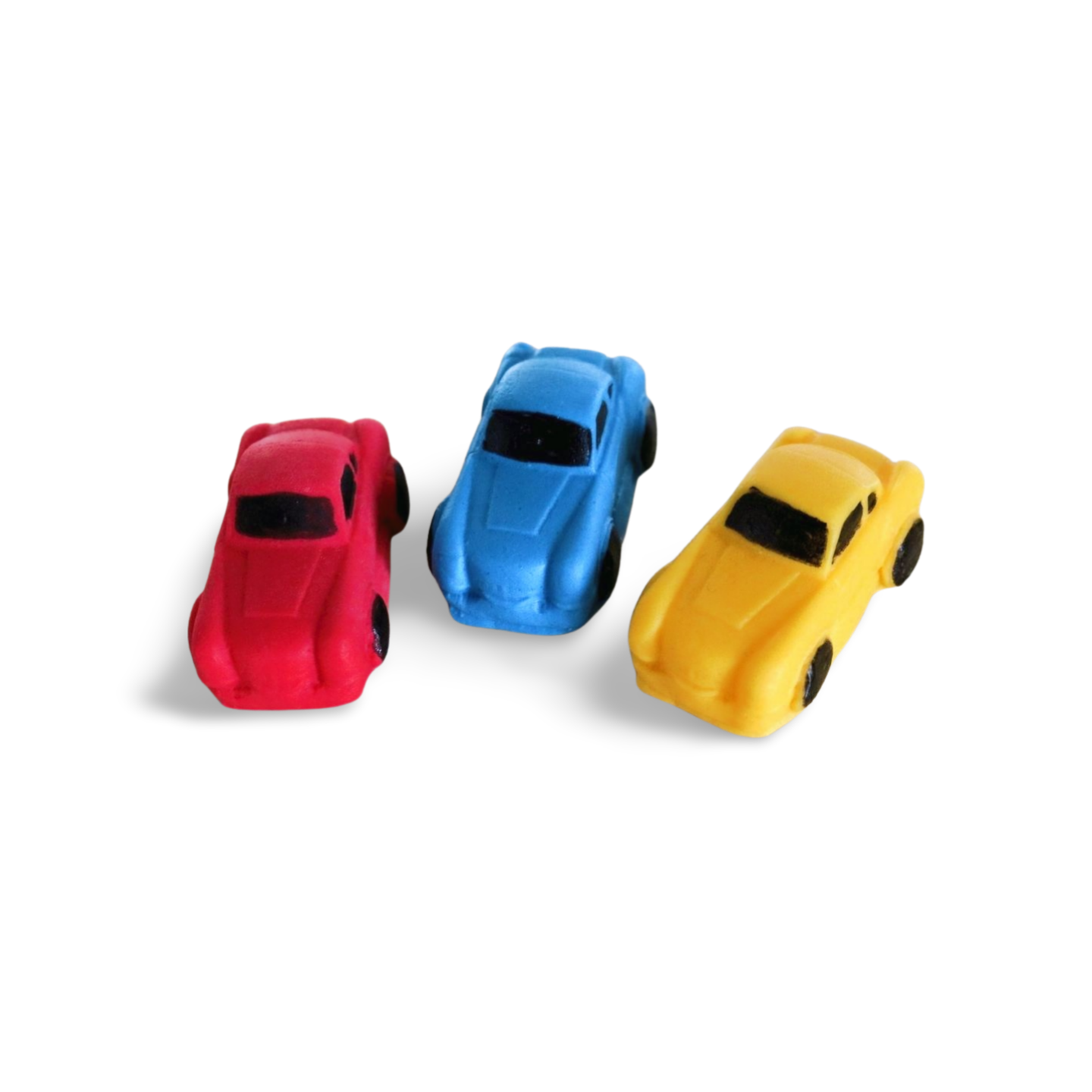 Cukrové autíčka – (set 3 ks)