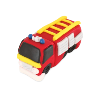 Cukrové požiarnické auto 