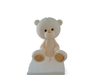 Macko biely zlaté labky